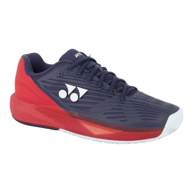 Yonex Tennis Shoes Power Cushion Eclipsion 5 Allcourt (Stability) 2024 navy blue/red men's